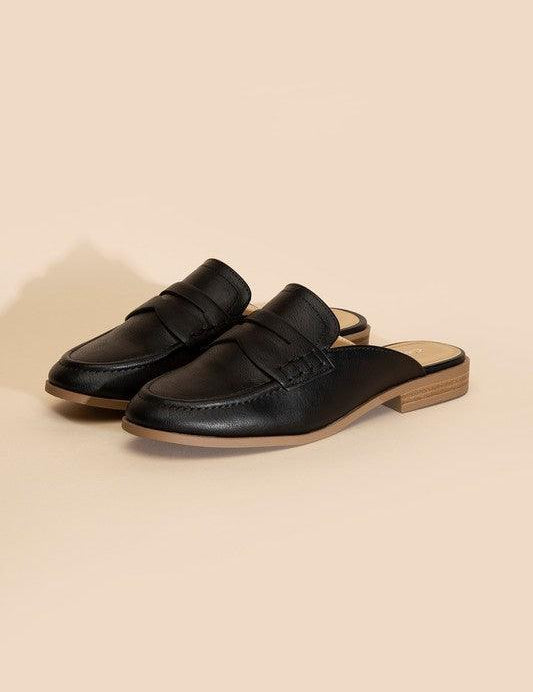 Polly Flat Mules - Sunday Golden