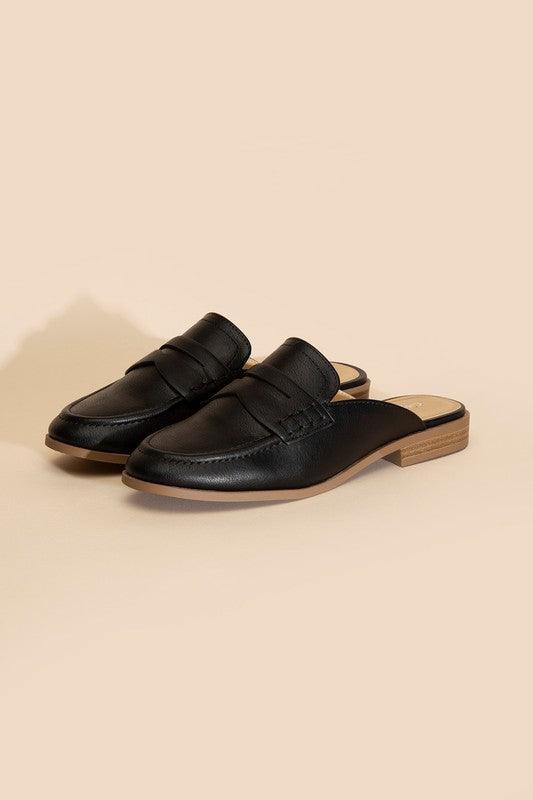 Polly Flat Mules - Sunday Golden