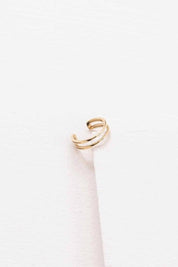 Double the Gold Ear Cuff - Sunday Golden