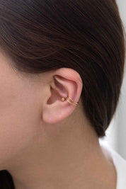 Double the Gold Ear Cuff - Sunday Golden