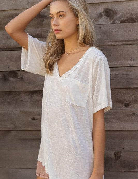 Karolina Relaxed Fit Tee - Sunday Golden