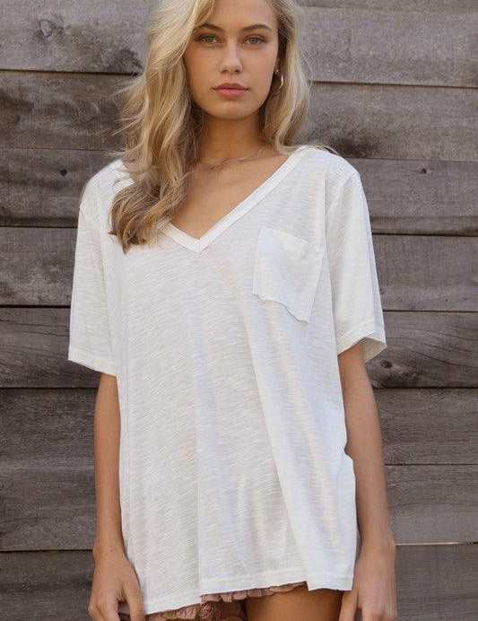 Karolina Relaxed Fit Tee - Sunday Golden