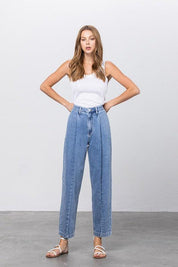 HI-WAIST SLOUCH JEANS - Sunday Golden