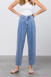 HI-WAIST SLOUCH JEANS - Sunday Golden