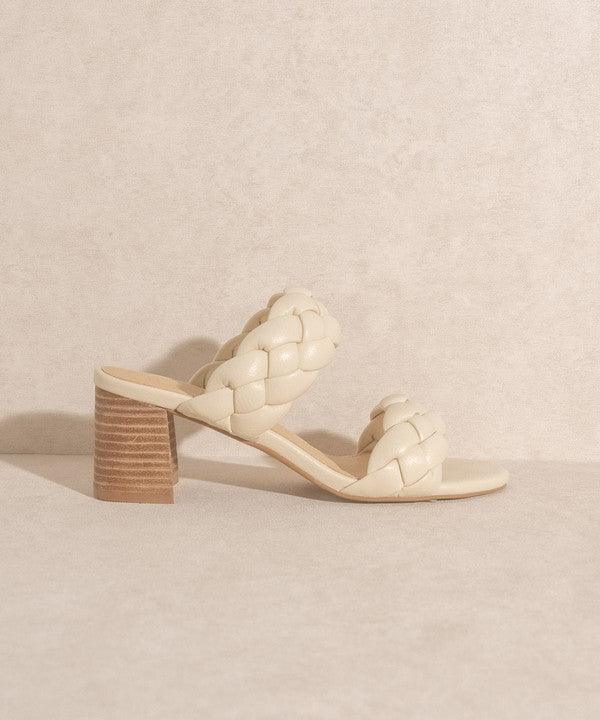 Regine - Casual Braided Heel - Sunday Golden