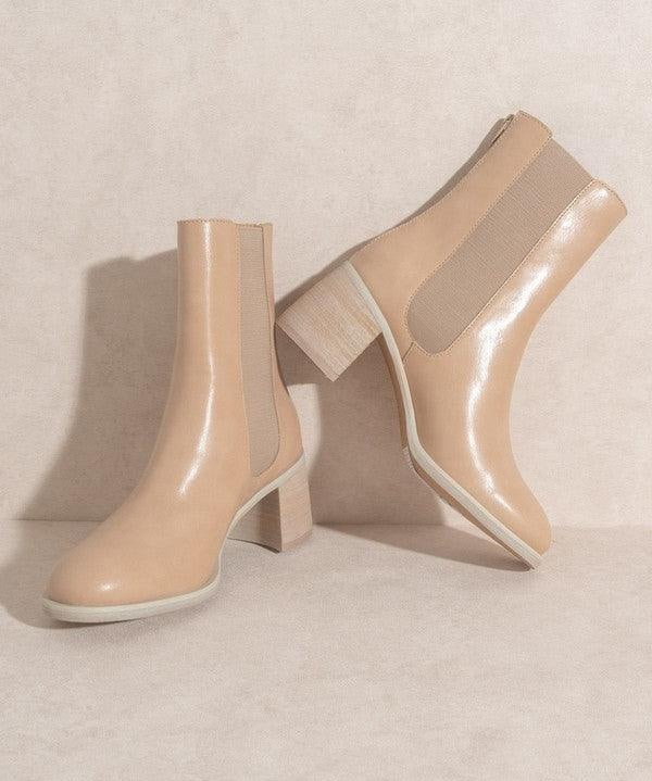 Cora - Low Ankle Bootie - Sunday Golden