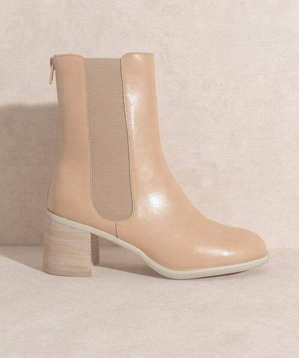 Cora - Low Ankle Bootie - Sunday Golden