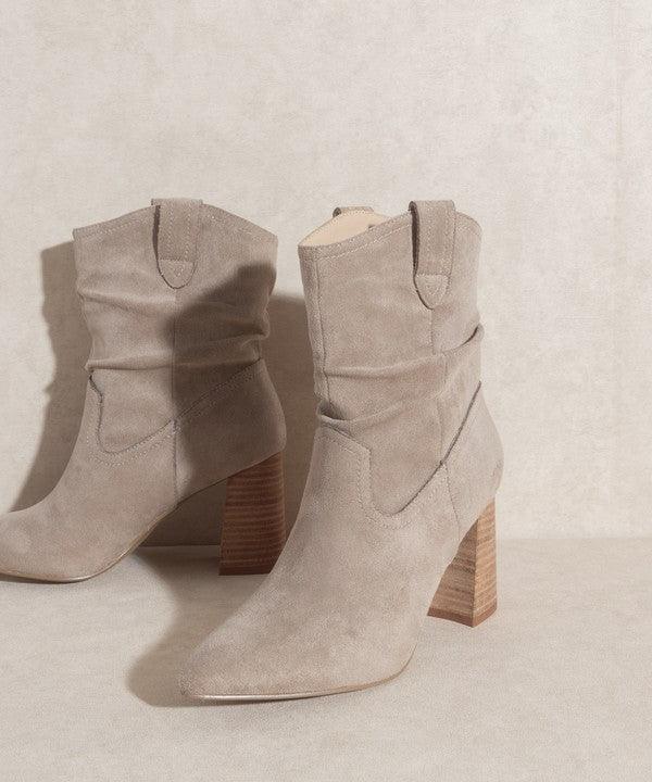 Mavis - Western Style Bootie - Sunday Golden