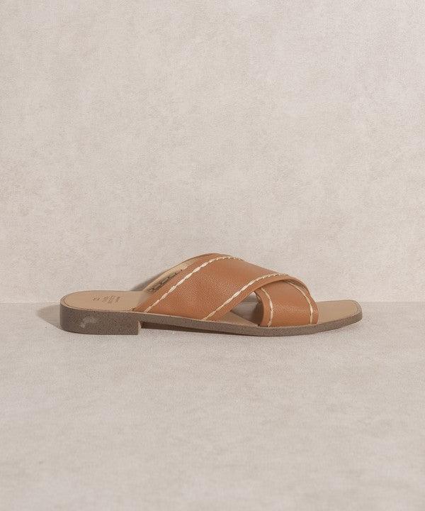 Stella - Criss Cross Sandal - Sunday Golden