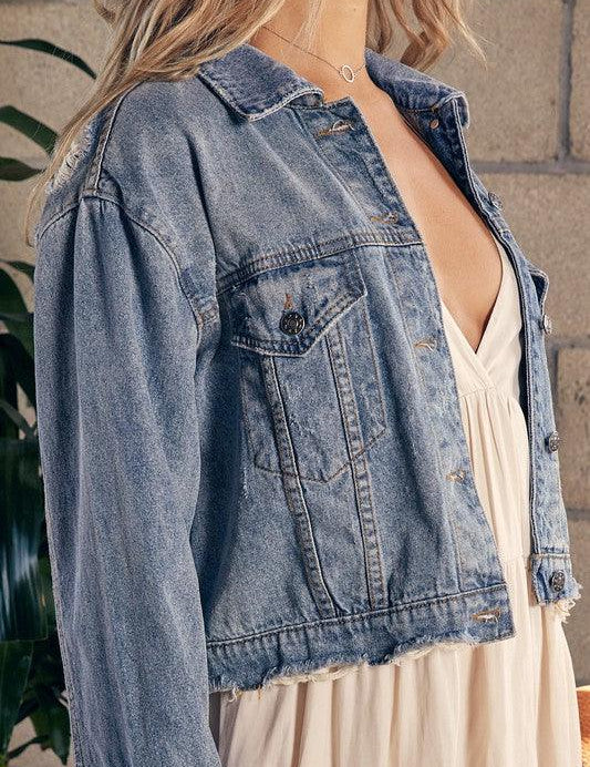 Tiffany Denim Jacket - Sunday Golden