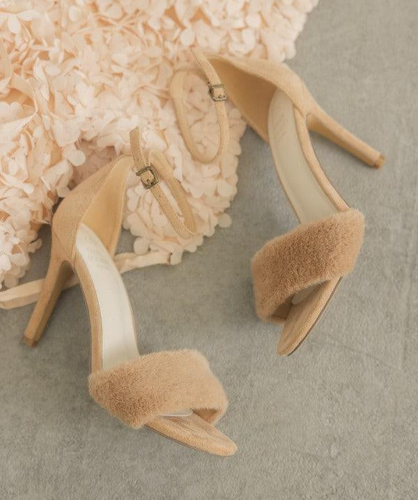 Hadley - Feather Heels - Sunday Golden