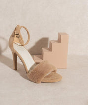 Hadley - Feather Heels - Sunday Golden