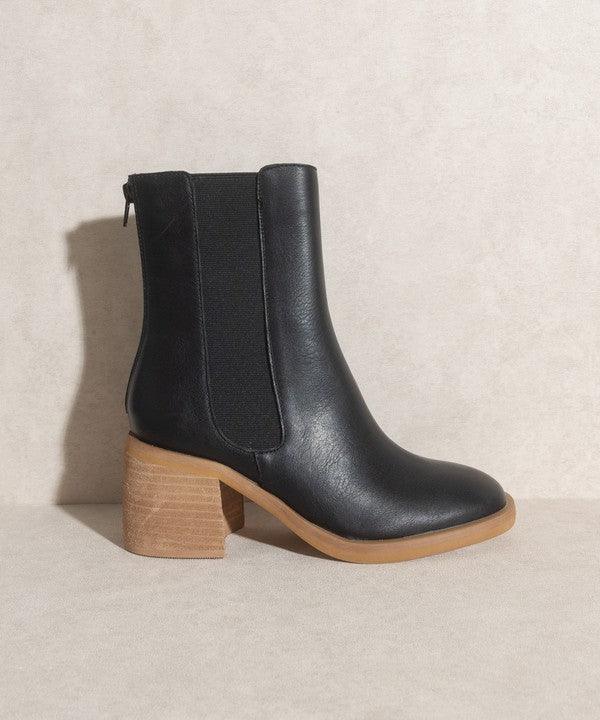 Olivia - Chelsea Heel Boots - Sunday Golden