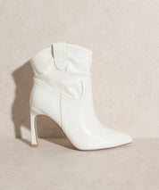 Kate - Slim Heel Booties - Sunday Golden