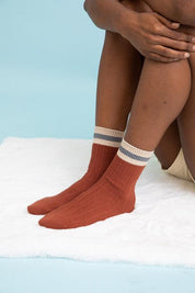 Color Block Socks - Sunday Golden