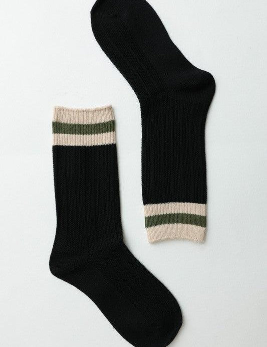 Color Block Socks - Sunday Golden