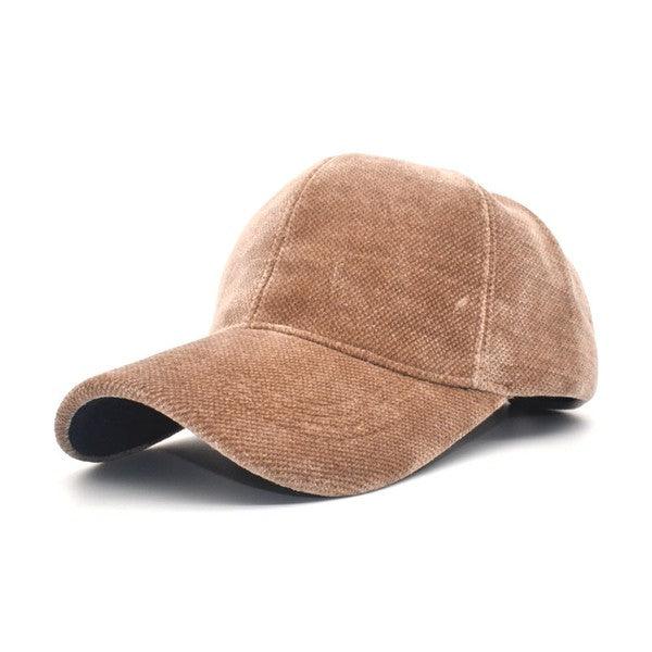 Velour Ball Cap - Sunday Golden