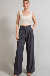 Juliana Straight Leg Pants - Sunday Golden