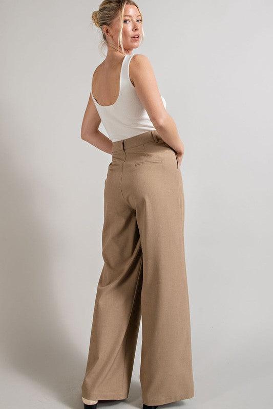 Juliana Straight Leg Pants - Sunday Golden