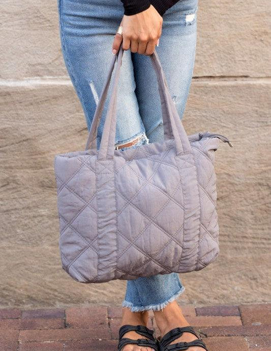 Oakly Quilted Tote - Sunday Golden