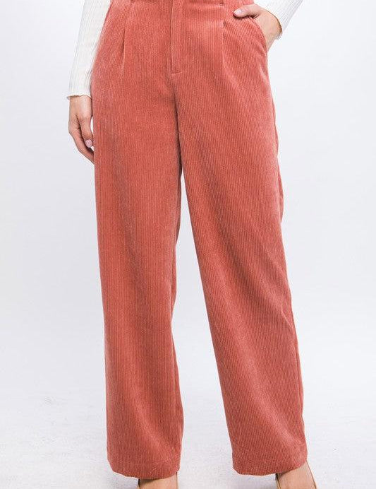 Billy Corduroy Trouser Pants - Sunday Golden