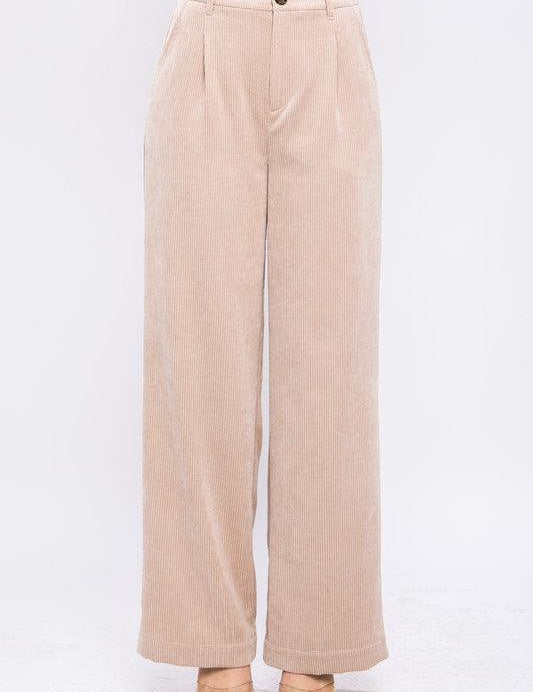 Billy Corduroy Trouser Pants - Sunday Golden