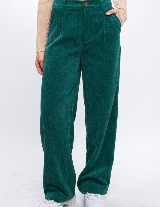 Billy Corduroy Trouser Pants - Sunday Golden