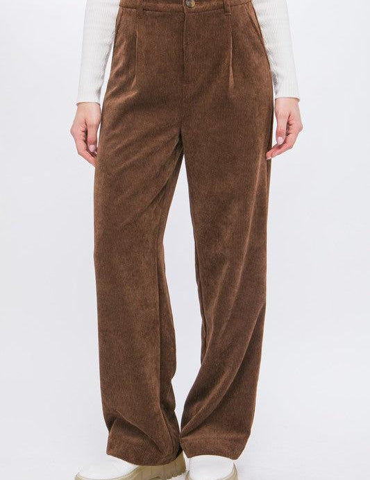 Billy Corduroy Trouser Pants - Sunday Golden