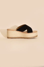 Height Raffia Platform slides