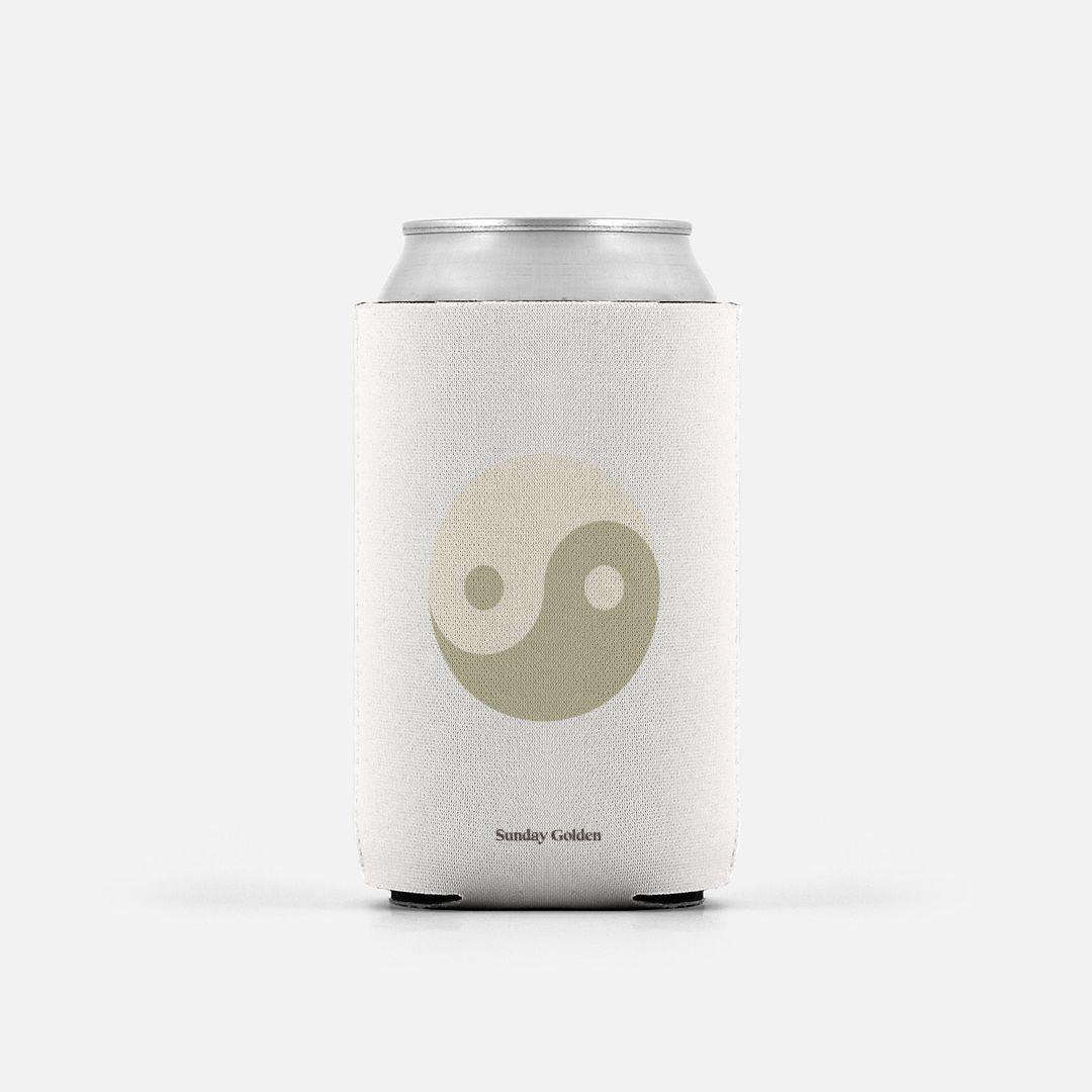 Yin Yang Aesthetics | Can Cooler - Sunday Golden