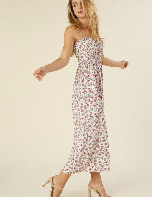 Smocked cami maxi dress - Sunday Golden