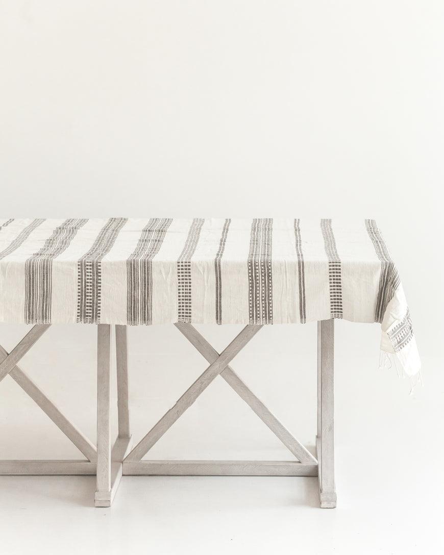 Aden Cotton Tablecloth | 50x50 - Sunday Golden