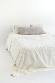 Berber Cotton Bedspread - Sunday Golden