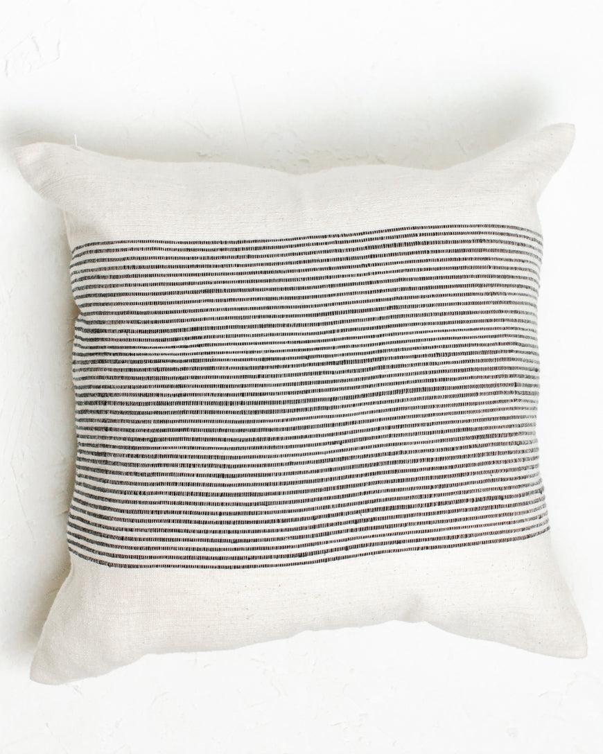 20" Riviera Throw Pillow Cover | Grey - Sunday Golden