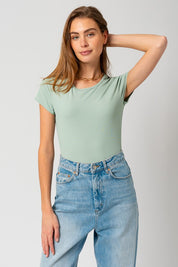 Ryder Round Neck Short Sleeve Bodysuit