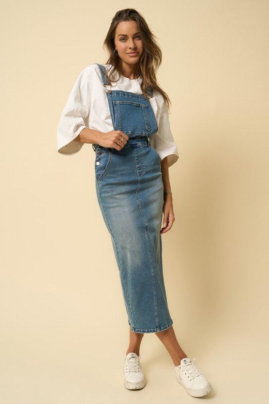 OVERALL LONG SKIRT - Sunday Golden