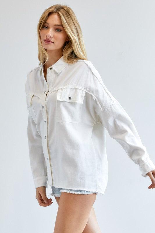 Everly Button Down Shirts - Sunday Golden