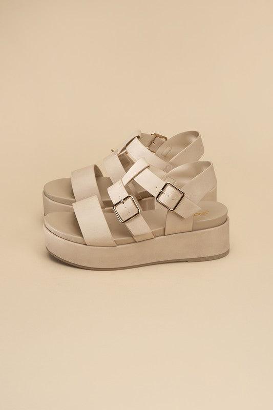 Drifter Chunky Sandals - Sunday Golden