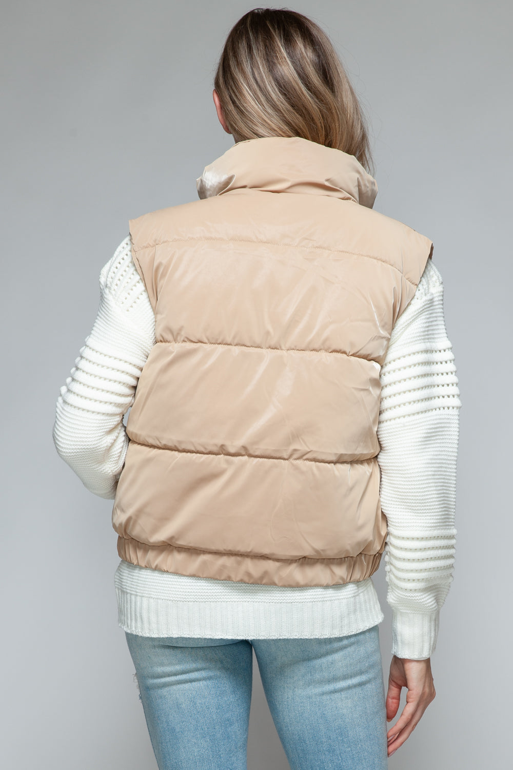 Maggie Fur Lining Quilted Vest