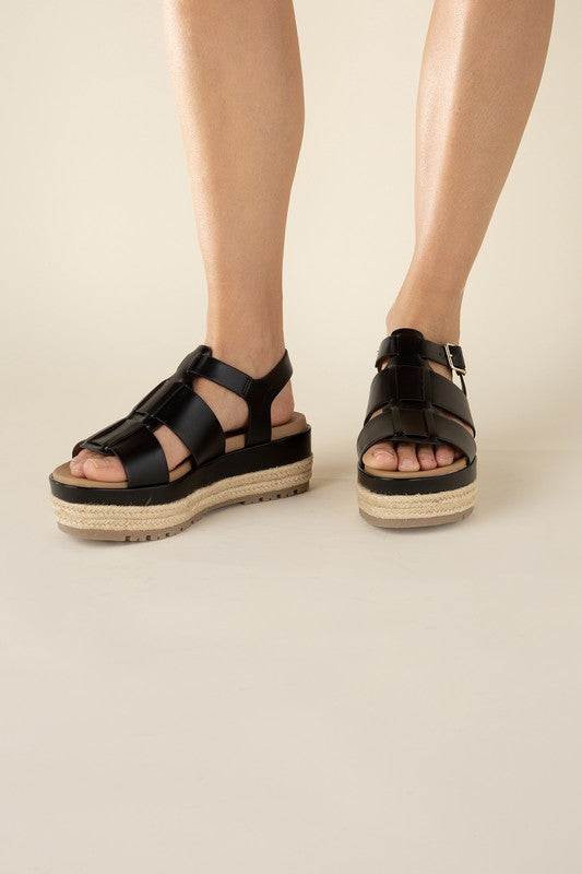 McLean Espadrille Gladiator Sandals