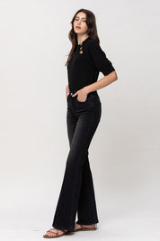 High Rise Relax Flare Jeans