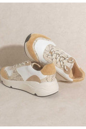 Penelope Tennis Shoes - Sunday Golden