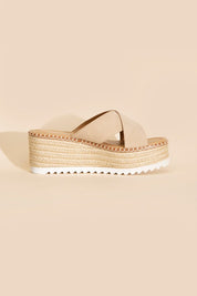 Height Raffia Platform slides