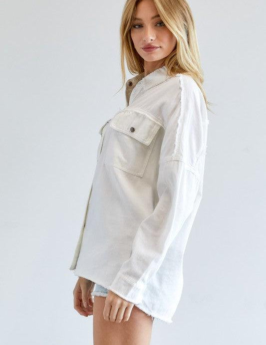 Everly Button Down Shirts - Sunday Golden