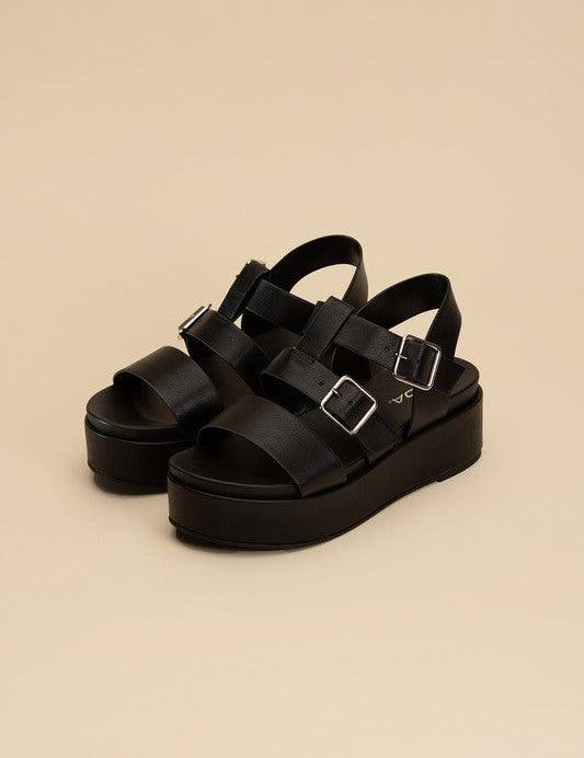 Drifter Chunky Sandals - Sunday Golden