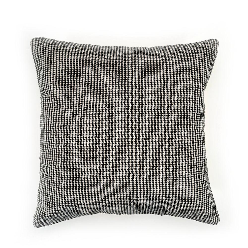 Houndstooth Cotton Pillow Cover - Sunday Golden