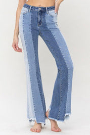 Penny High Rise Relaxed Flare Jean - Sunday Golden