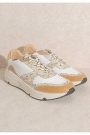 Penelope Tennis Shoes - Sunday Golden