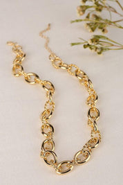 Bold Gold Chain Necklace - Sunday Golden