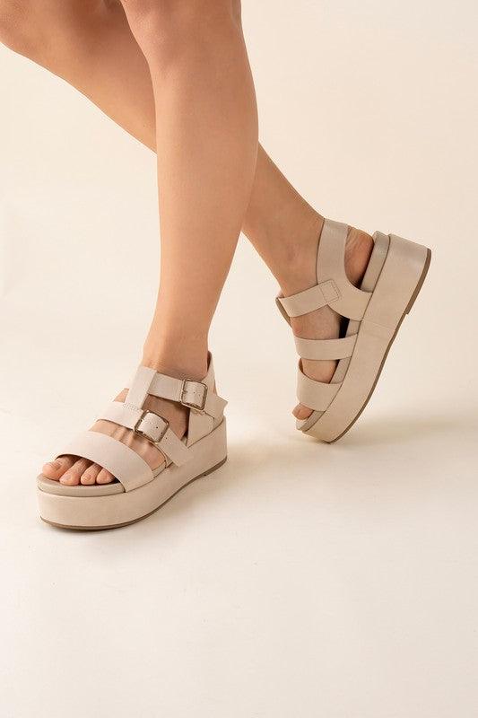 Drifter Chunky Sandals - Sunday Golden